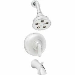 Speakman SM-7030-P Pressure Balance Valve & Trim Shower Combination & Tub Spout