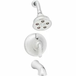 Speakman SM-7430-P Pressure Balance Valve & Trim Shower Combination &Tub Spout