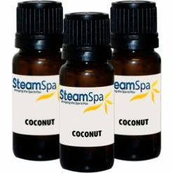 SteamSpa G-OILCN3 Essence Of Coconut, 3-10ml Bottles For Steambaths