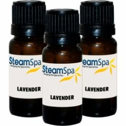 SteamSpa G-OILLAV3 Essence Of Lavender, 3-10ml Bottles For Steambaths