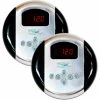 SteamSpa G-SC-2-75-PC Programmable Dual Control Panels, Polished Chrome -Bathtubs & Showers Shop SPW G SC 2 75 PC