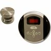 SteamSpa Oasis OAPKBN Control Kit, Brushed Nickel -Bathtubs & Showers Shop SPW OAPKBN