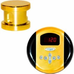 SteamSpa Oasis OAPKGO Control Kit, Polished Brass