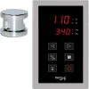 SteamSpa Oasis OATPKCH Touch Pad Control Kit, Polished Chrome -Bathtubs & Showers Shop SPW OATPKCH