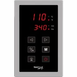 SteamSpa STPCH Touch Pad Control System, Polished Chrome